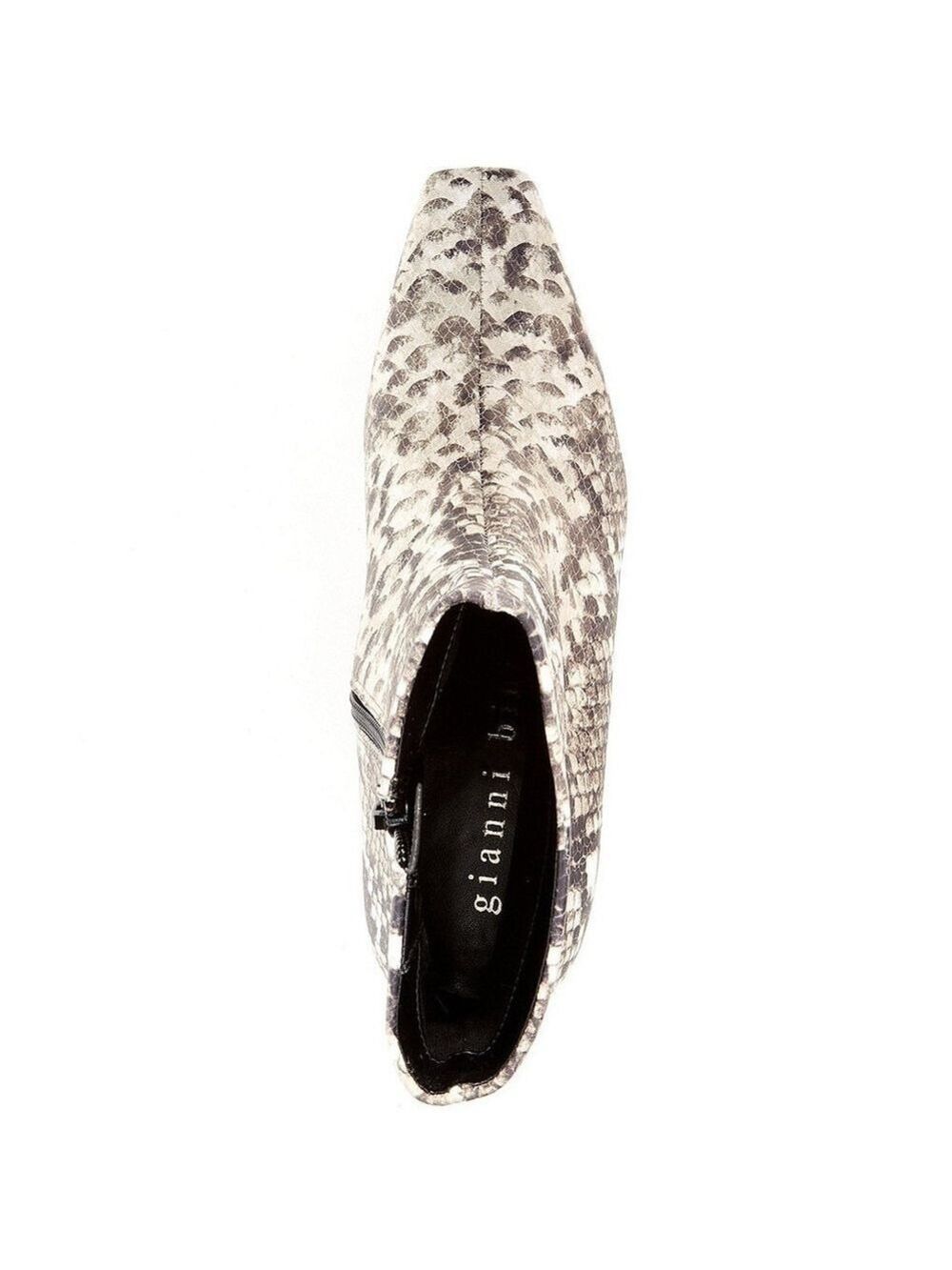 NWOB $129 Giani Bini Palmero Snake Print Snip Toe Kitten Heel Booties - Picture 6 of 10